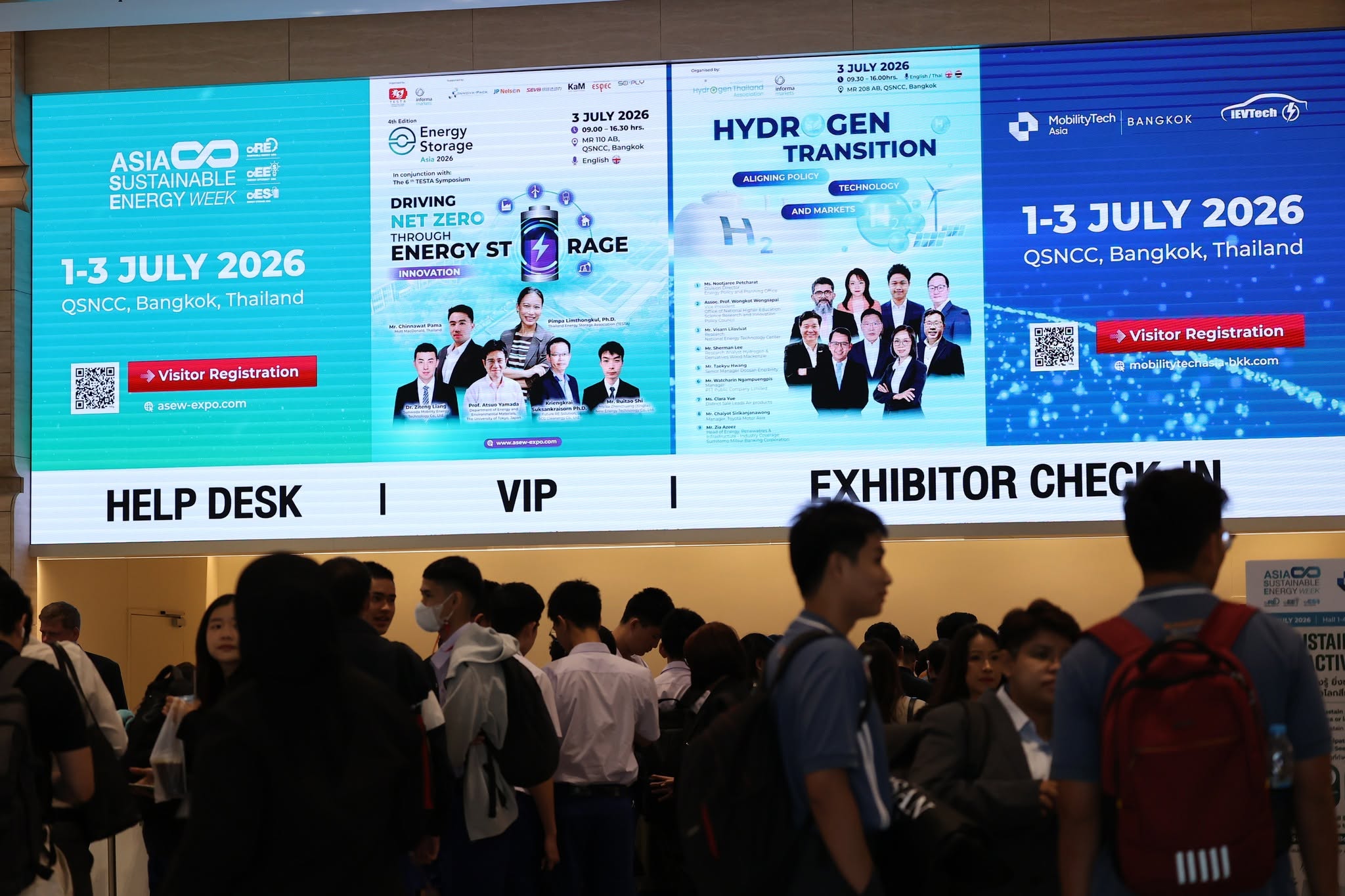 ภาพผู้ร่วมงาน ASIA Sustainable Energy Week 2026