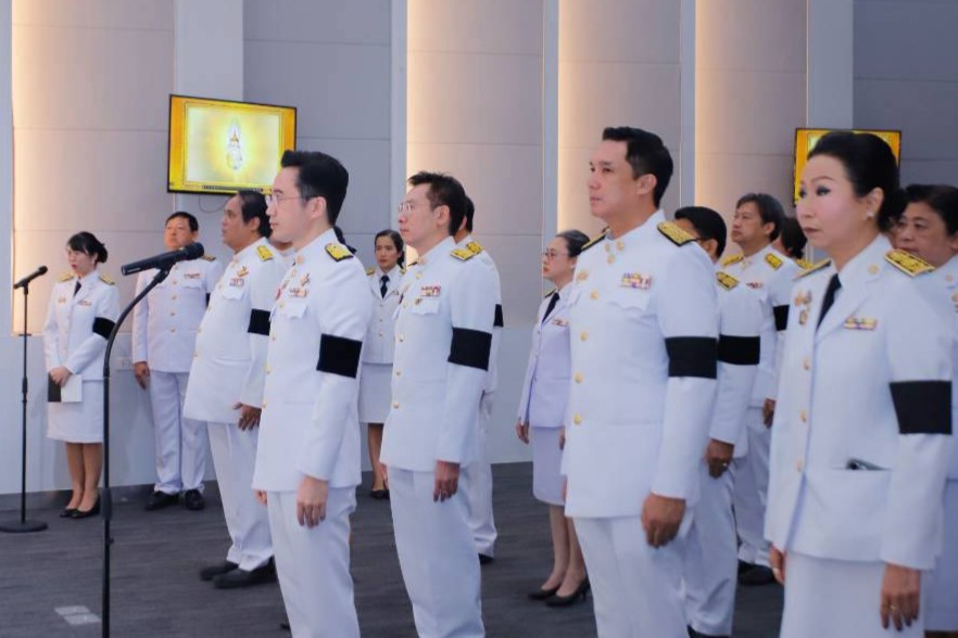 ภาพบรรยากาศสวทช. ร่วมพิธีถวายสัตย์ปฏิญาณและลงนามถวายพระพรชัยมงคล เนื่องในโอกาสวันเฉลิมพระชนมพรรษา พระบาทสมเด็จพระเจ้าอยู่หัว ๒๘ กรกฎาคม