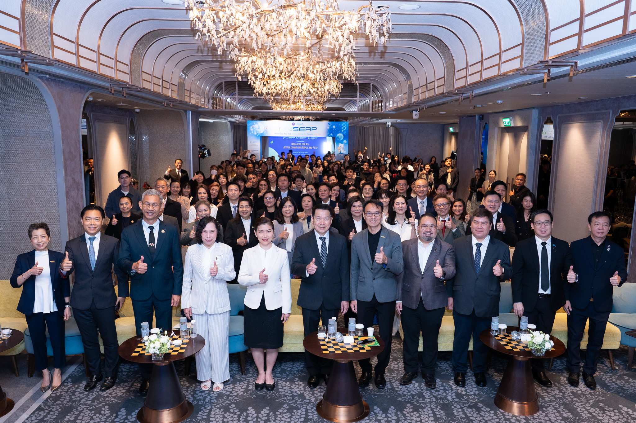 ภาพหมู่สวทช. ตอกย้ำความสำเร็จ 2 ปี FoodSERP เดินหน้าสู่อนาคต ‘Wellness for All’
เปิด 3 บริการใหม่ อัปเกรด SME ไทย สู่ผู้นำตลาดสุขภาพคนและสัตว์เลี้ยง