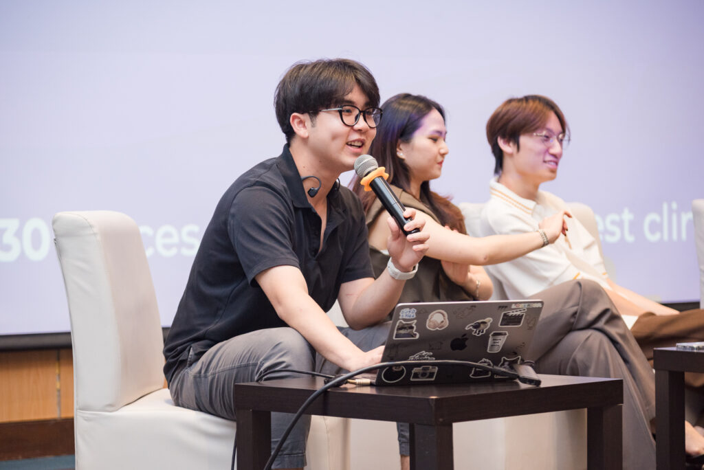 ตัวแทนรุ่นพี่ NSTDA Alumni ร่วมเสวนาถ่ายทอดประสบการณ์การศึกษาและการทำงานในสายสุขภาพ