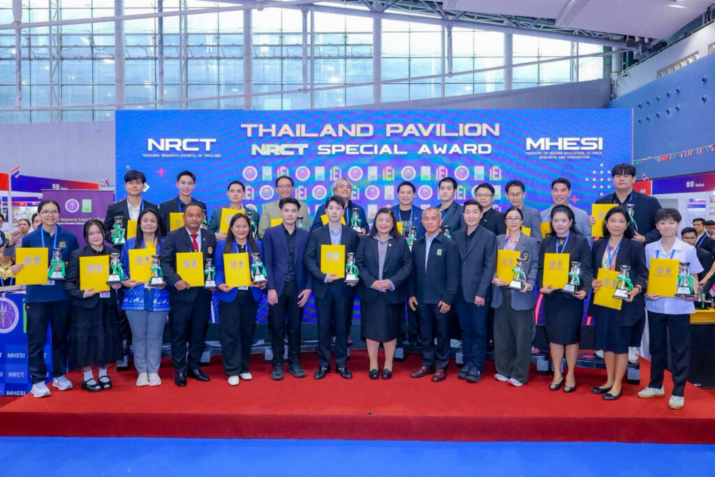 ทีมวิจัยเอ็นเทค สวทช. และคณะ รับรางวัลผลงานนวัตกรรม EnPAT ในงาน IEI 2026 ณ ประเทศจีน