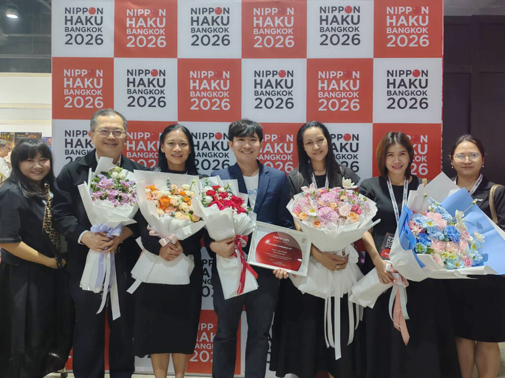 คณะผู้บริหารและนักวิจัย ENTEC สวทช. ร่วมแสดงความยินดีกับ ดร.ณัฐนัย คุณานุสนธิ์