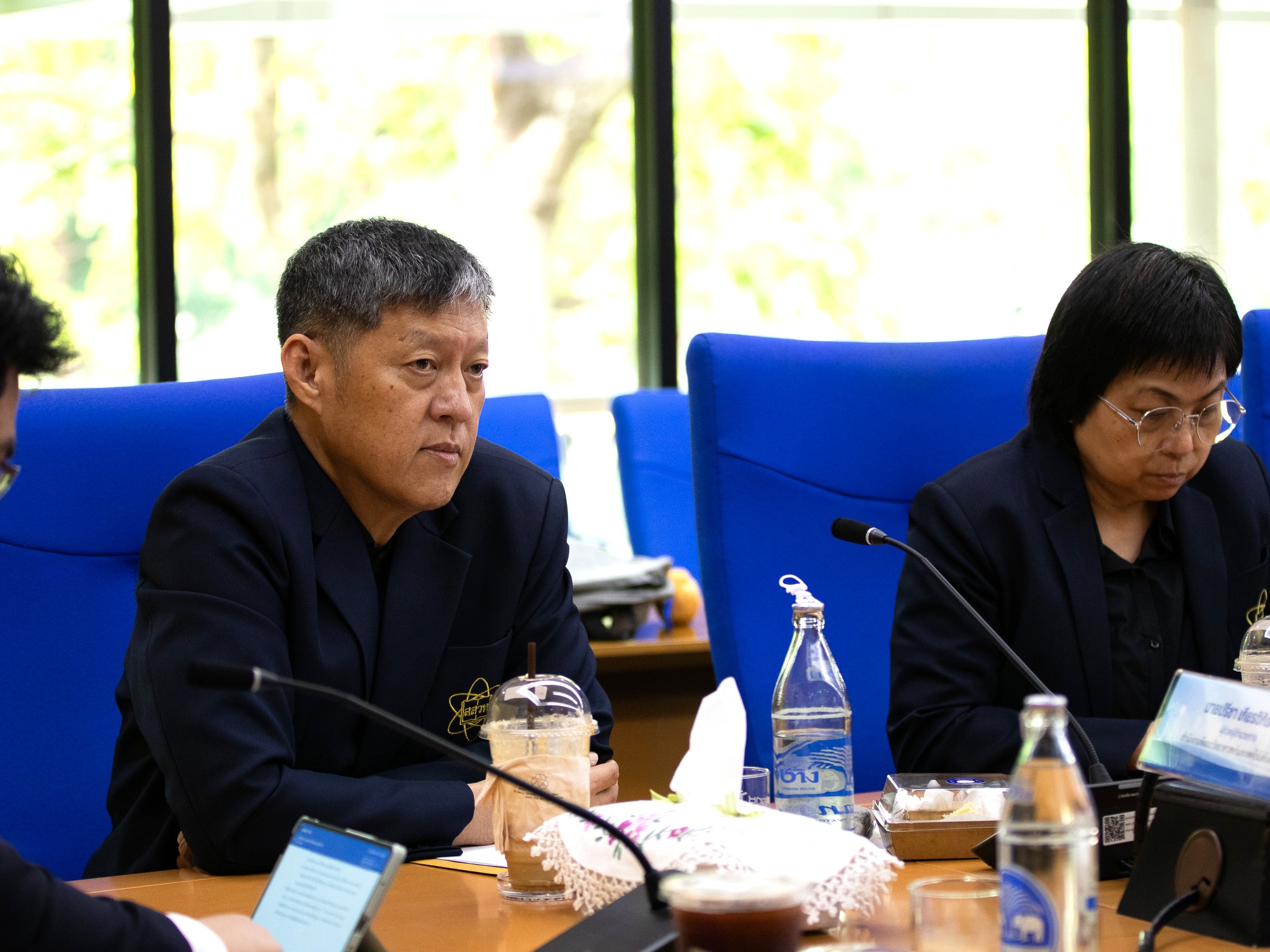 ภาพบรรยากาศการแลกเปลี่ยน การทำงาน